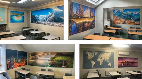 Photo Murals for school classroom