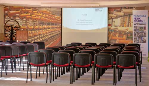 photo mural for Masson Mills