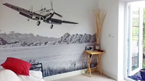Spitfire Photo Mural