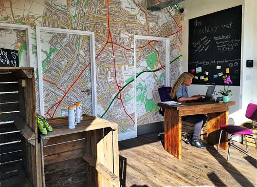 Local Area Wallpaper Map