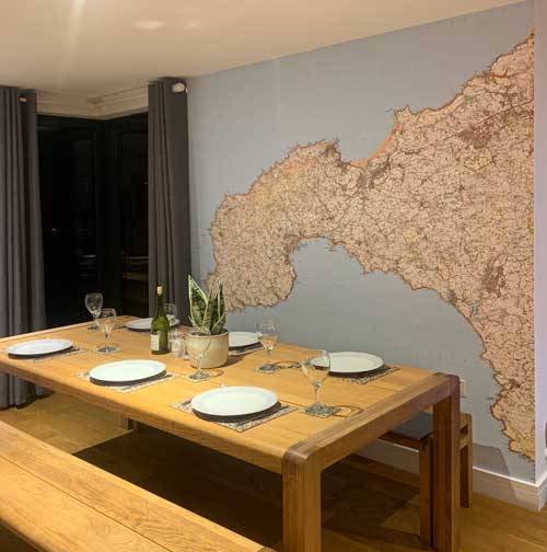 OS 25k Map Mural