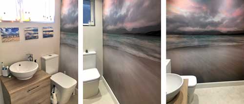 Hummingbird bedroom photo mural