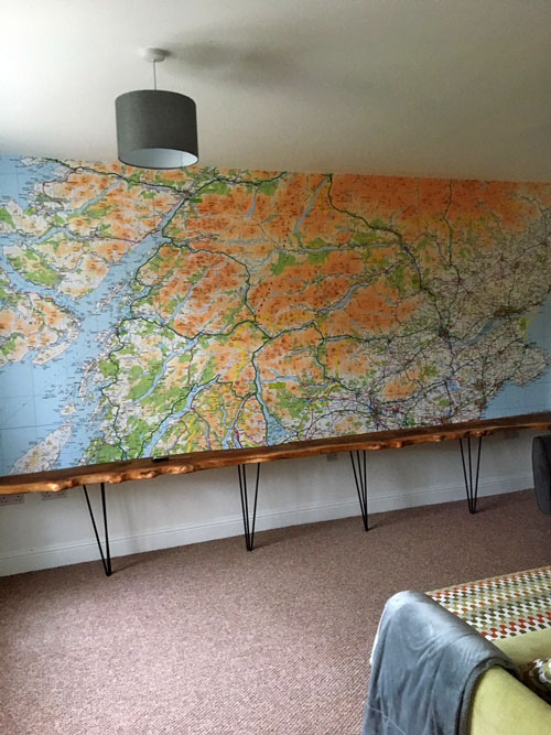 OS Regional Map Mural