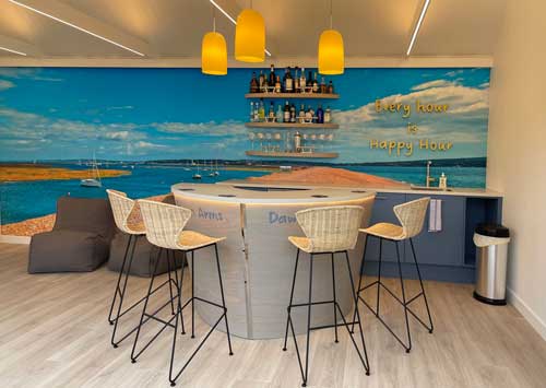 Photo Wallpaper Mural for pub