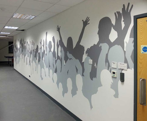 Cre8te Interiors self adhesive wallpaper