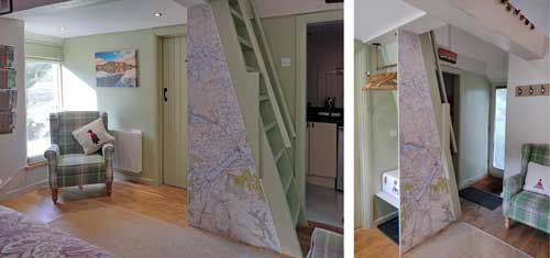 OS Explorer Map Wallpaper for downstairs loo