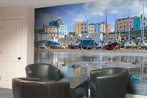 Photo mural for Popular Move Estate Agents, Pembrokeshire