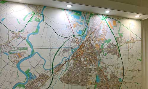 Ordnance Survey Local Map Wallpaper